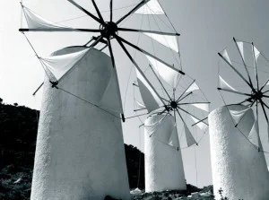 Tres molinos de viento