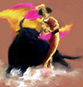 Torero__a_color__by_memo_beatle